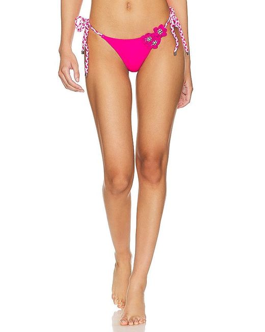 Beach Bunny Pink Delilah Bikini Bottom