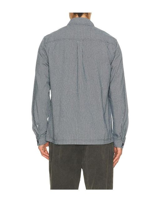 Barbour Gray Willowburn Gingham Overshirt for men