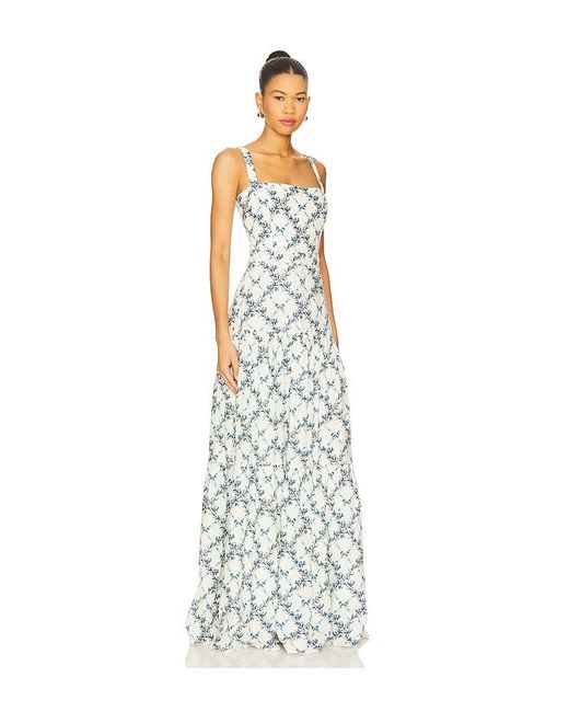 Agua Bendita White Maxikleid Lima