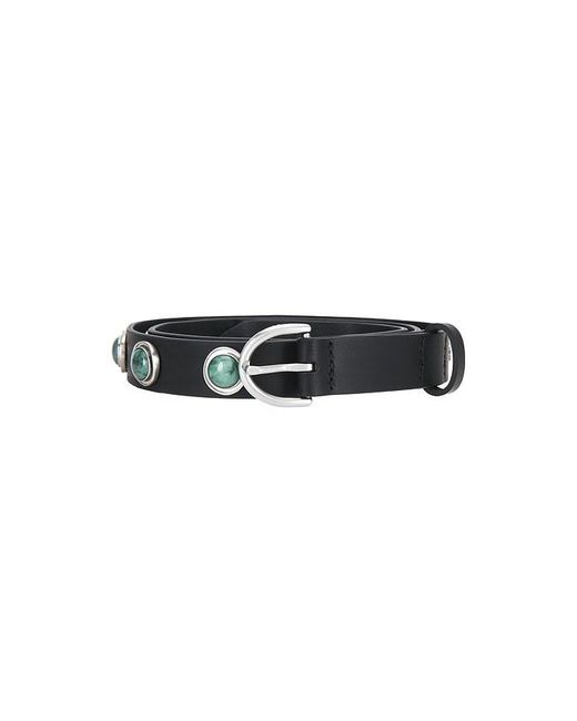 Rag & Bone Black Celia Stud Belt