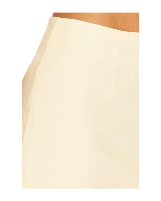 ALL THE WAYS White Jennie Mini Skirt