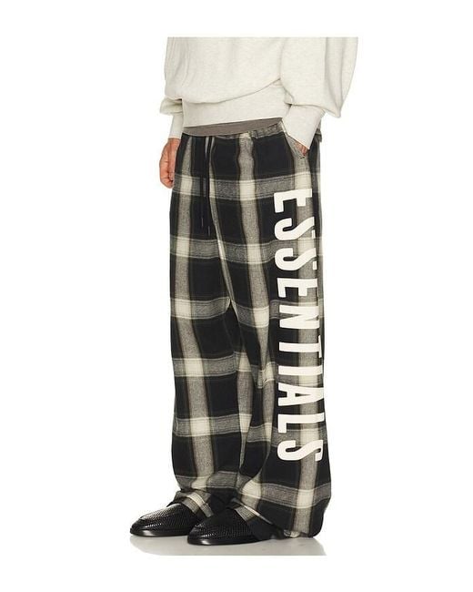 Fear Of God Black Lounge Pant for men