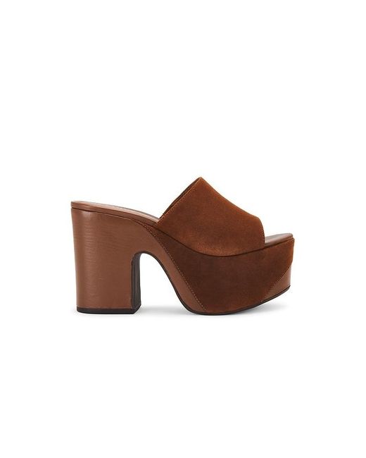 SCHUTZ SHOES Brown Dalle Wave Sandal