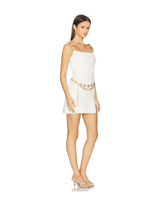 Nadine Merabi White Frankie Dress