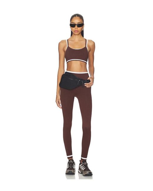 The Upside Red Form Seamless 25In Midi Leggings