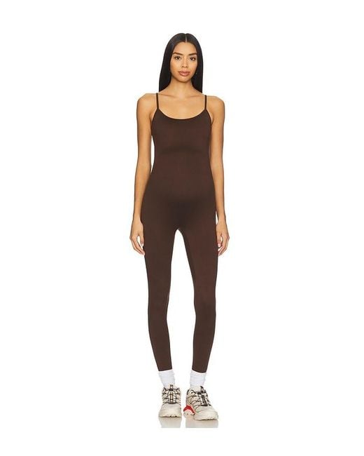 BUMPSUIT Brown The Kate Jumpsuit