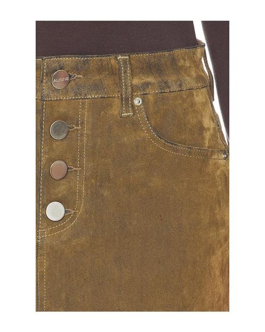 ALIGNE Multicolor Corrie Flok Mini Skirt
