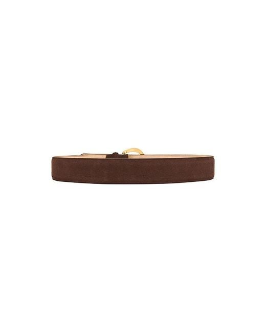 B-Low The Belt Brown Odessa Suede Belt