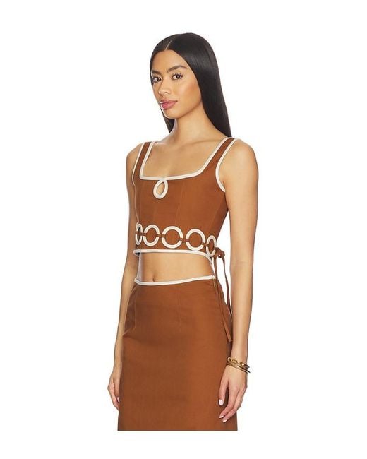 SAUDADE Orange Zuma Top Set