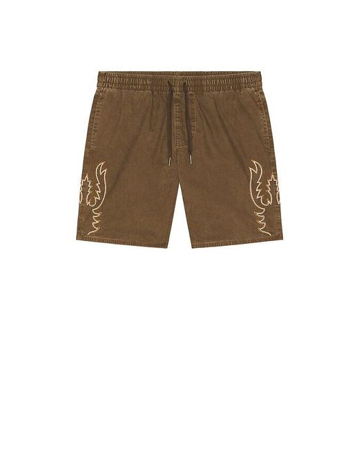 Rhythm Brown High Plains Jam Short for men