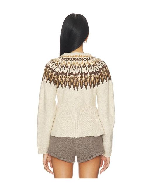 Steve Madden Natural Kyndra Cardigan