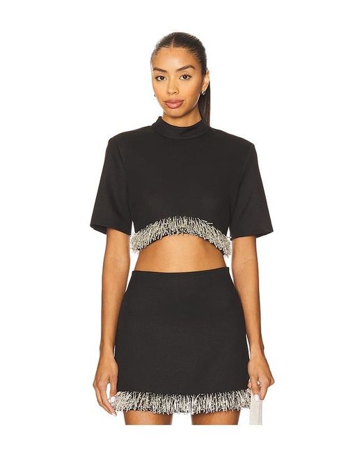 Jonathan Simkhai Jalen クロップトップ Black