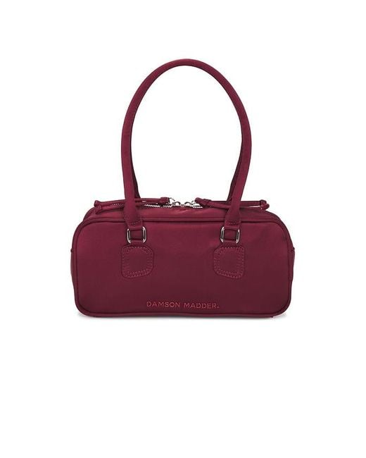 Damson Madder Red Benny Mini Bowler Bag