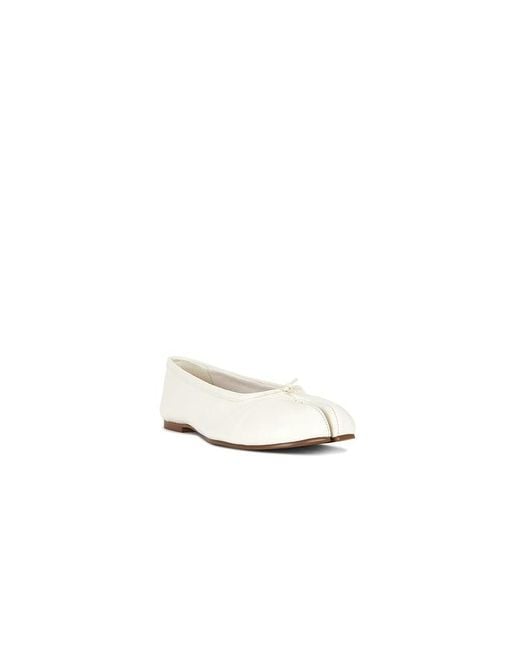 Steve Madden White Calico Flat