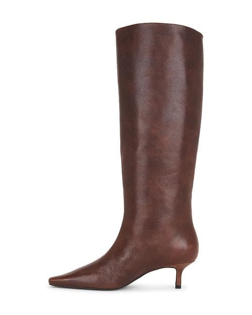 Black Suede Studio Brown Sutton 50 Boot
