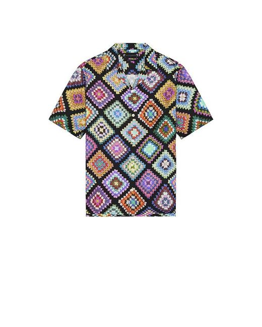 AllSaints Multicolor Tunar Shirt for men