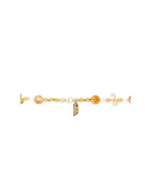 Loren Stewart Orange Bellissimo Gem Necklace