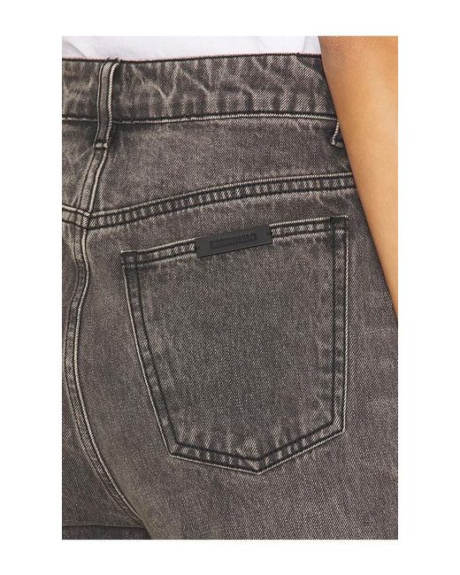 Fear Of God Gray High Waisted Fitted Leg Jeans