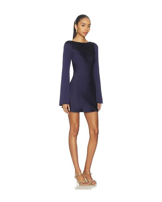 Lovers + Friends Blue Hana Mini Dress