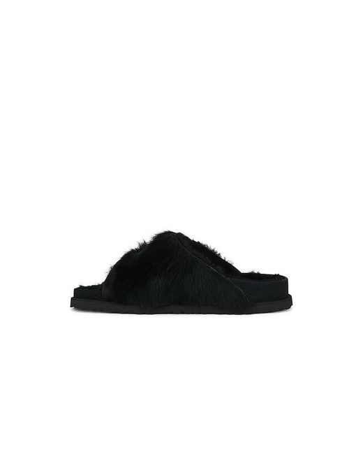 Birkenstock Black Zurich Pony Shearling 1774 Sandal for men