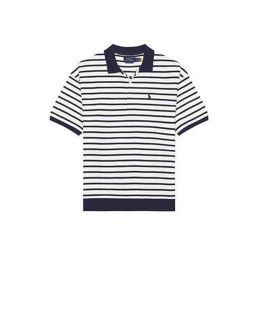 Polo Ralph Lauren Multicolor Short Sleeve Yarn Dyed Jacquard Textured Interlock Striped Polo for men