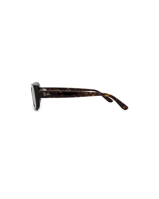 Ray-Ban Green Rectangular Sunglasses