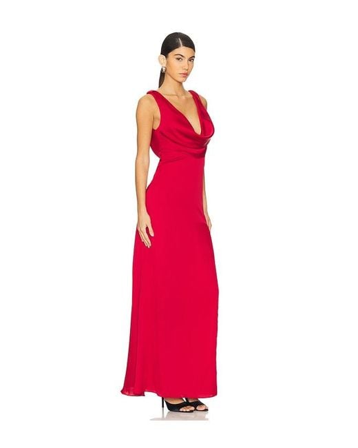Katie May Red Sherman Gown
