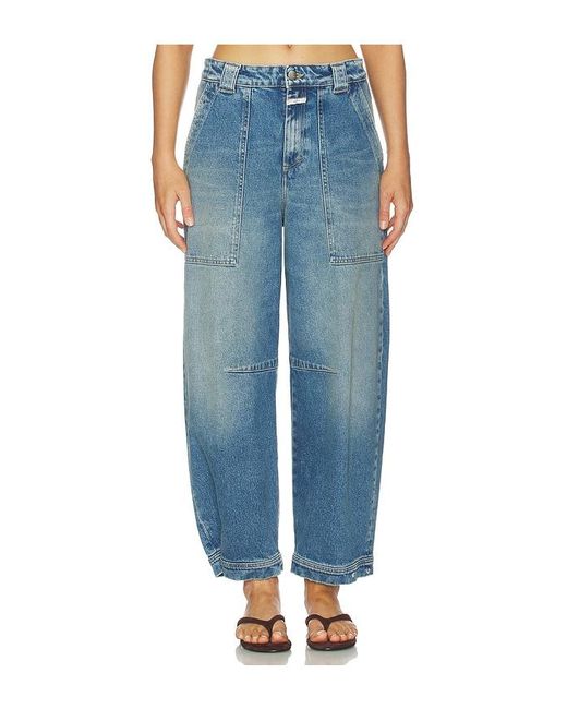 Closed Blue Rhannon Barrel Jeans