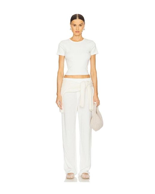 ÉTERNE White Lounge Pant