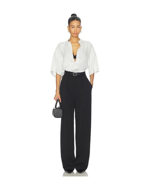 Anine Bing White Coco Shirt