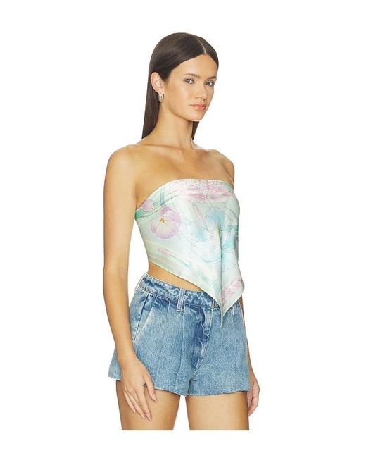 retroféte White Alivia Top