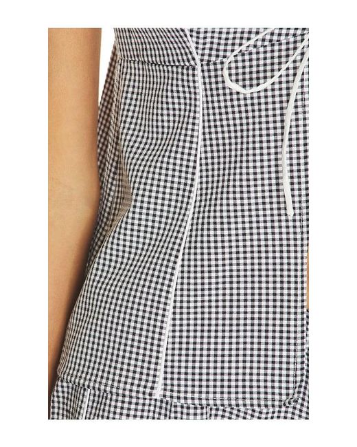 Solid & Striped Blue The Eleni Top