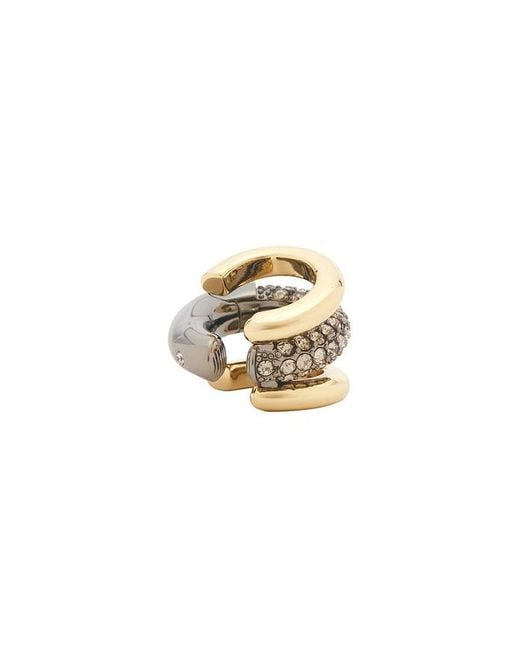 DEMARSON White Maye Ear-Cuff