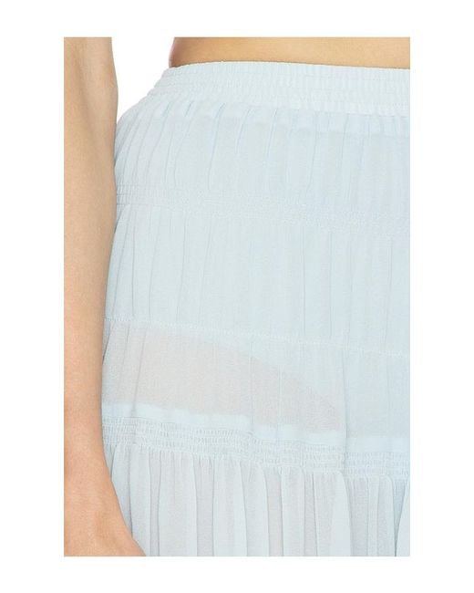 Camila Coelho Blue Yara Maxi Skirt