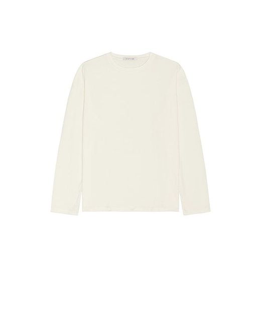LE17SEPTEMBRE White Wool Blend Long Sleeve Tee Shirt for men