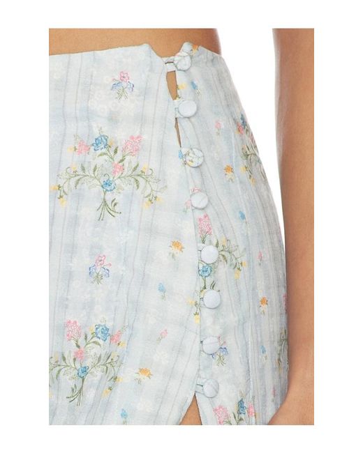 Agua Bendita Blue Tove Bleu Skirt