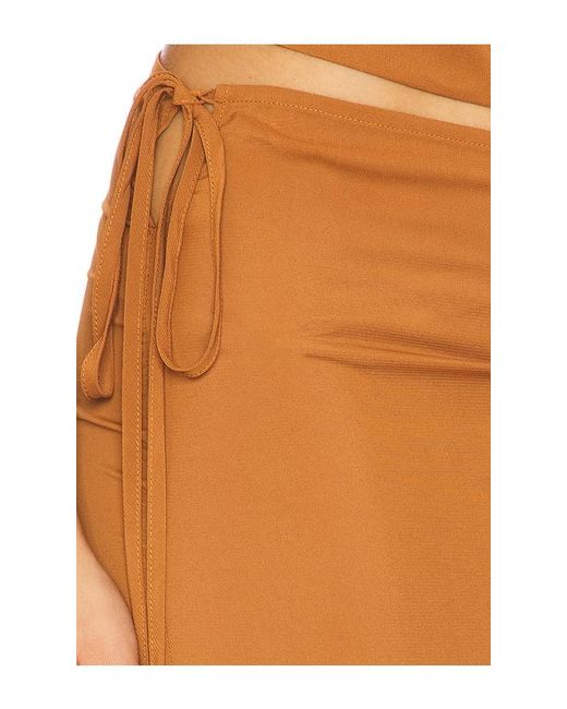 VDM Orange Evvy Tide Skirt
