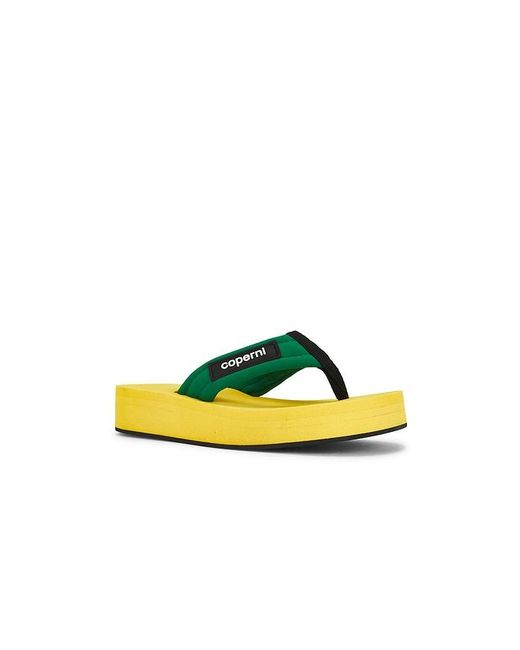 Coperni Yellow Foam Flip Flop Sandal