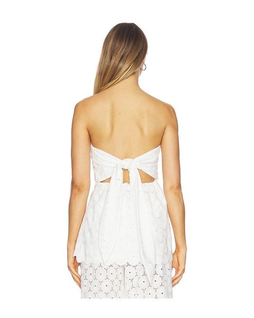 Faithfull The Brand White Pamina Top