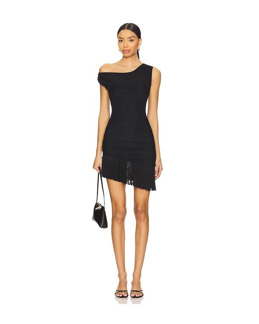 superdown Black Carmena Mini Dress