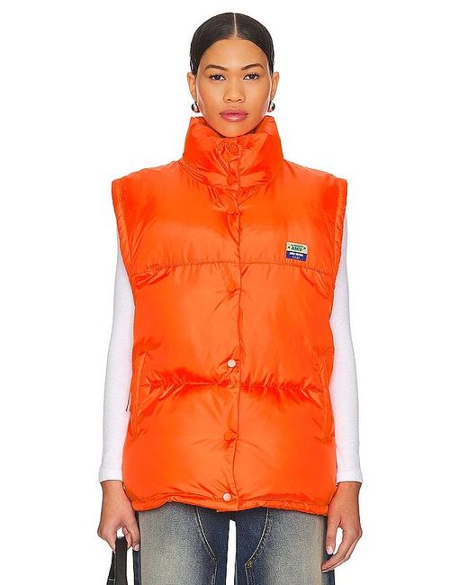 American Vintage Orange Zidibay Vest