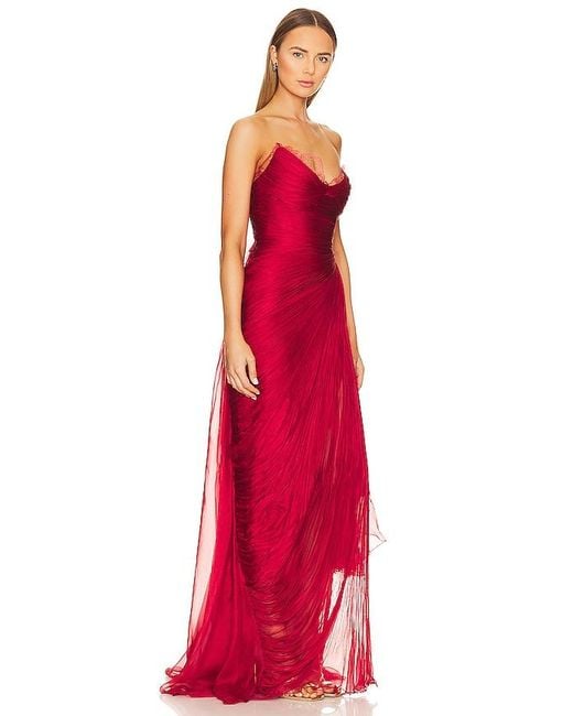 Maria Lucia Hohan Red Jolie Gown