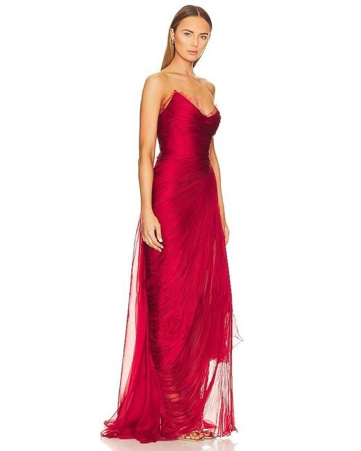 Maria Lucia Hohan Red Jolie Gown