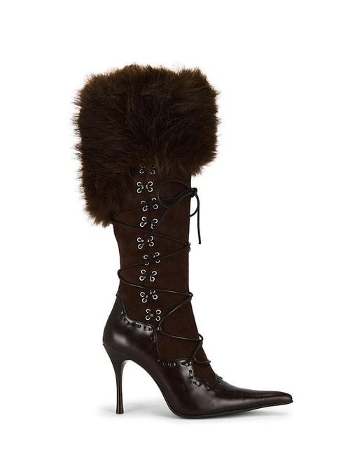 Jeffrey Campbell Black Boot Verbier-F