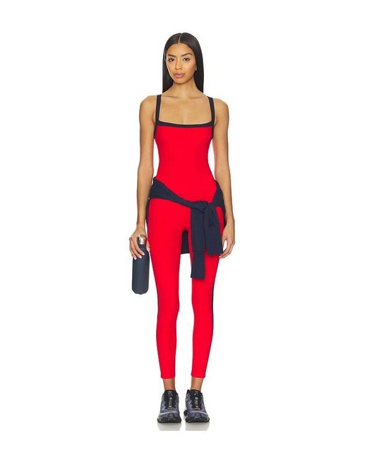 Splits59 Red Clare High Waist Rigor 7/8 Legging