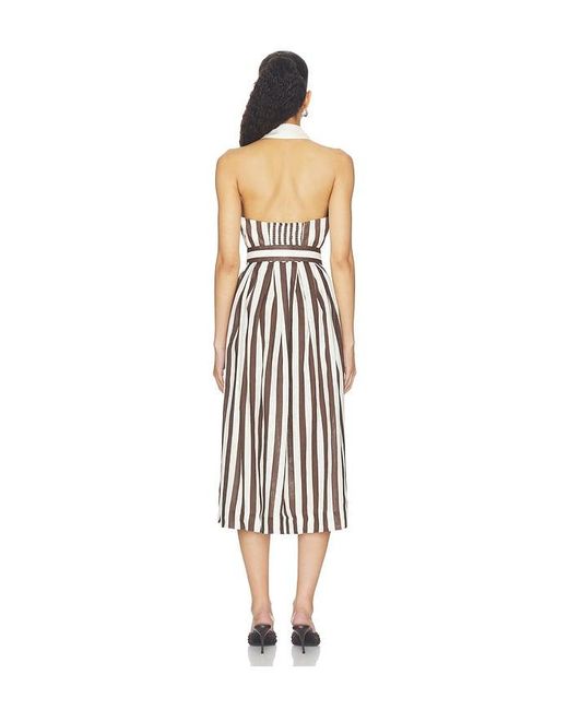 Cara Cara White Quentin Midi Dress