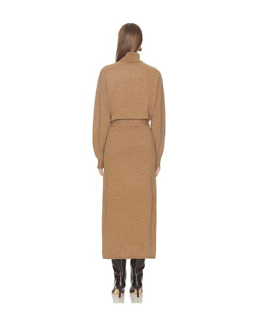 L'academie Natural 'Academie Leslia Belted Midi Dress