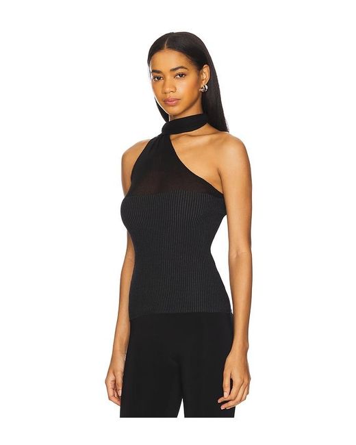 With Jean Black Larissa Top