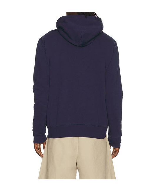 Polo Ralph Lauren Blue Seasonal Fleece Novelty Newport Bear Sweatshirt for men