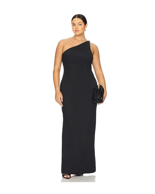 AFRM Black Savoy Dress